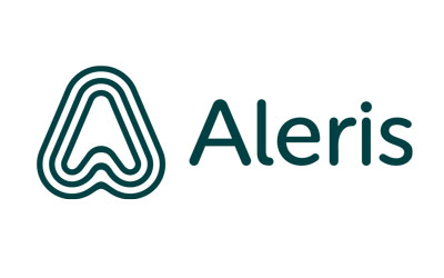 Aleris logo.