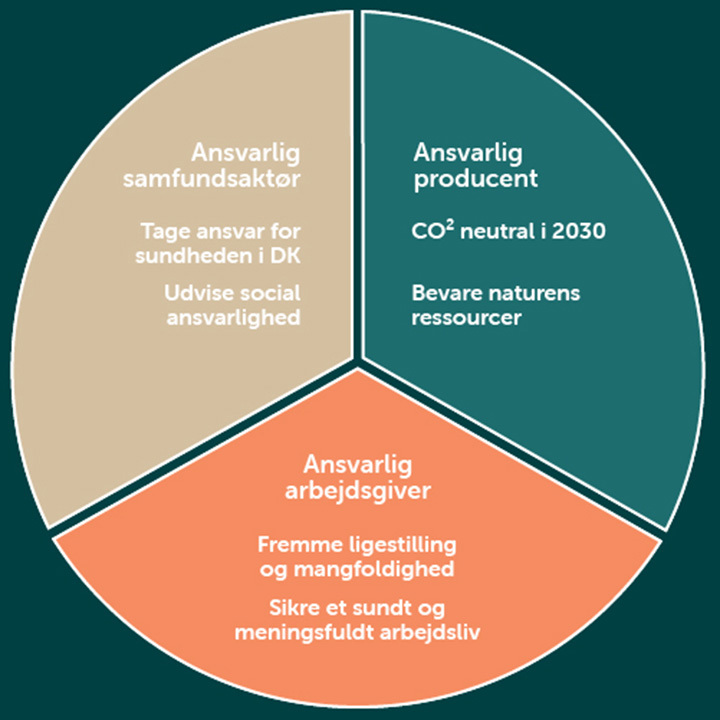 Aleris CSR strategi 2030- cirkeldiagram.