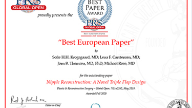 Best Paper Reward til Lena Carstensen.