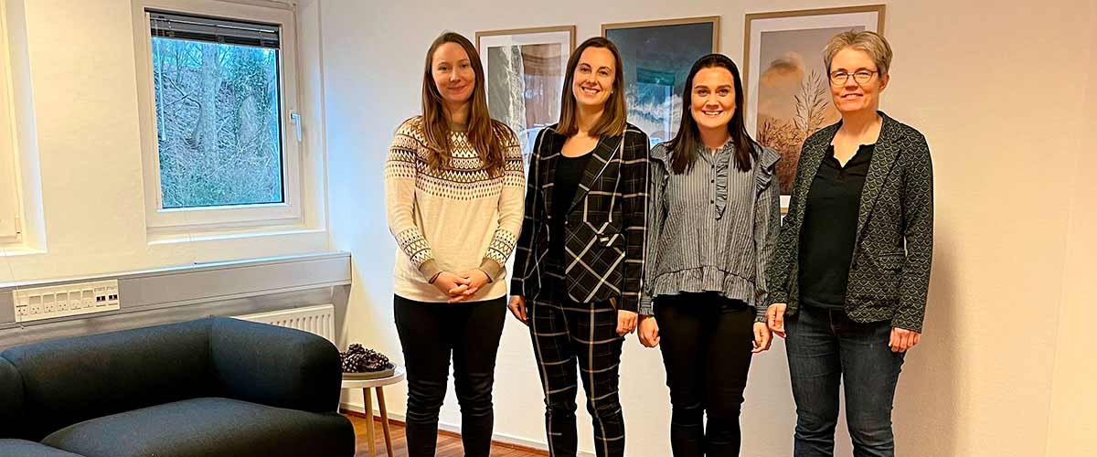 Psykologteam i Aleris - 4 kvinder.