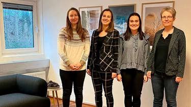 Psykologteam i Aleris - 4 kvinder.
