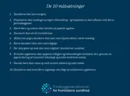 Forebyggelsesalliancens målsætninger.