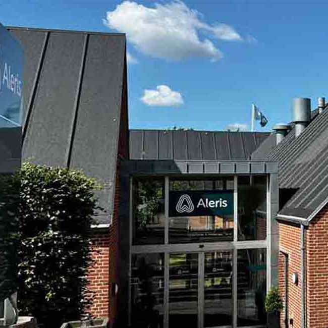 Indgangen ved Aleris Aalborg.