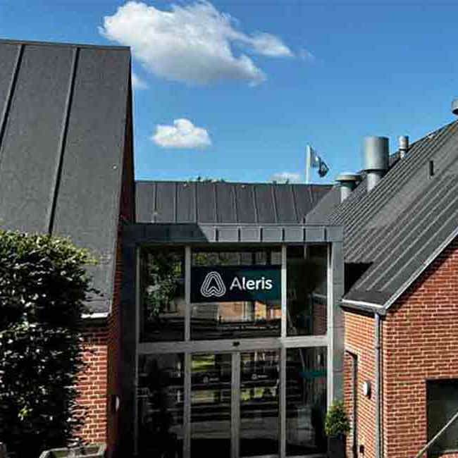 Indgangen ved Aleris Aalborg.