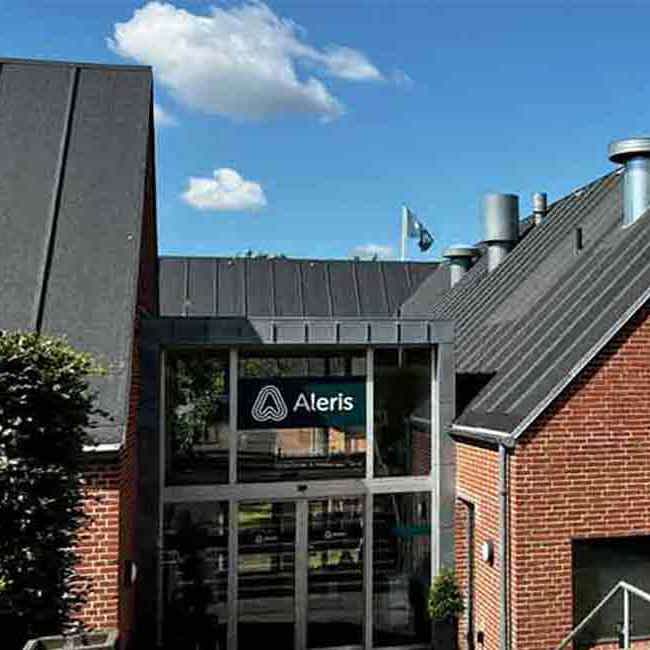 Indgangen ved Aleris Aalborg.