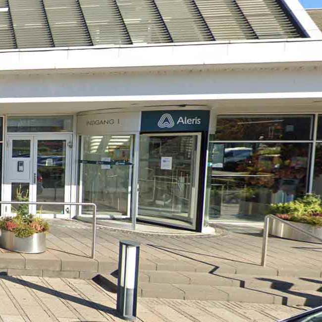 Indgangen ved Aleris Søborg.