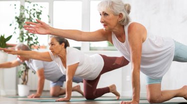 Holdtræning hos Aleris Fysioterapi.