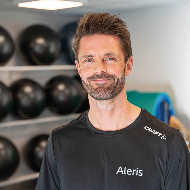 Michael Jørgensen, fysioterapeut hos Aleris Danmark.