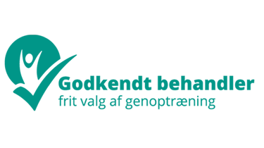 Logo som viser godkendelse af behandler.